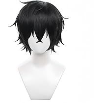 ペルソナ5 主人公(雨宮 蓮) 風 ウィッグ コスプレ キャラウィッグ ペルソナ5 主人公(雨宮蓮) 風 ウィッグ ペルソナ5 風 ウィッグ